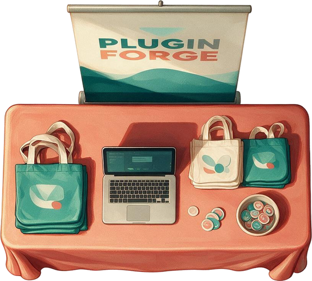 Plugin Forge booth